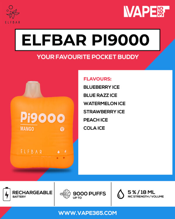 ELF Bar Pi9000 - Vape365