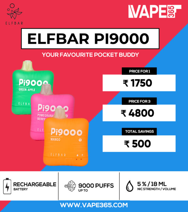 ELF Bar Pi9000 - Vape365