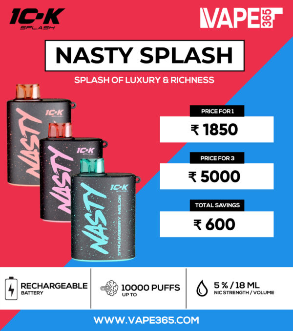 Nasty Splash - Vape365